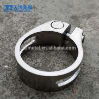 31.8mm titanium seat post clamp for MTB handle stem in china in stocks factory supplier manufacturer baoji tianbo company